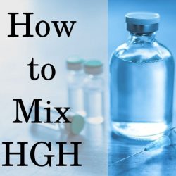 Mixing HGH correctly