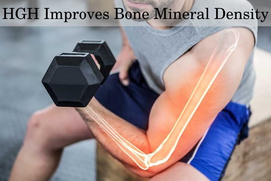 HGH Improves Bone Mineral Density