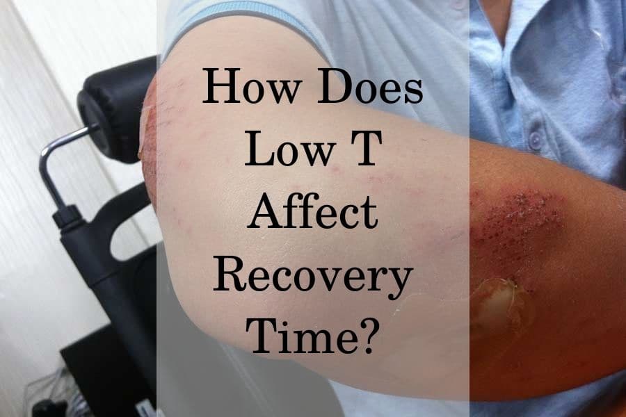 How does low T affect recovery time?