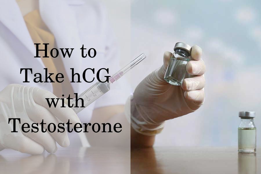 How to take hCG with testosterone