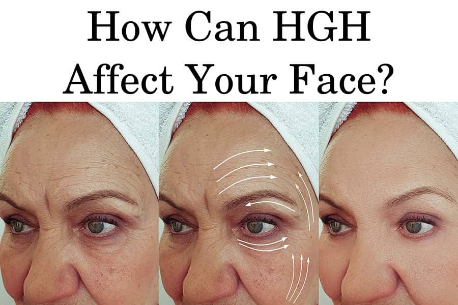 How can HGH affect your face?