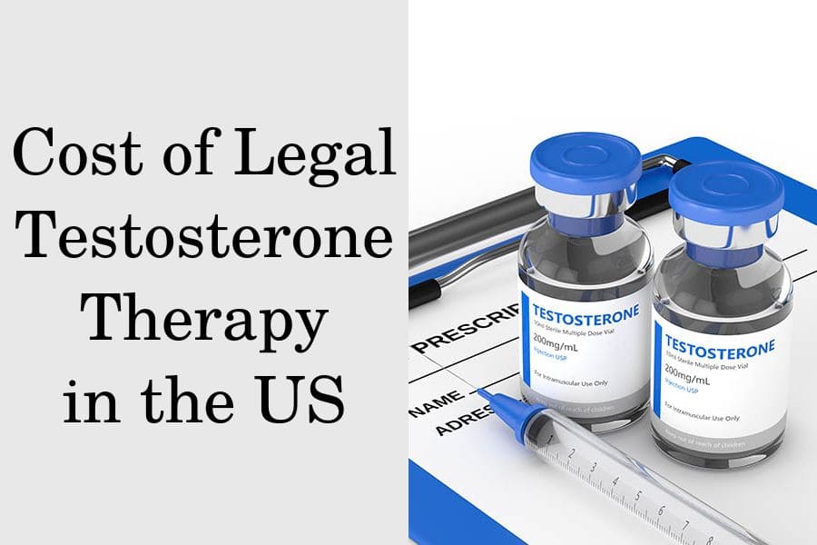 Cost of legal testosterone therapy in the US